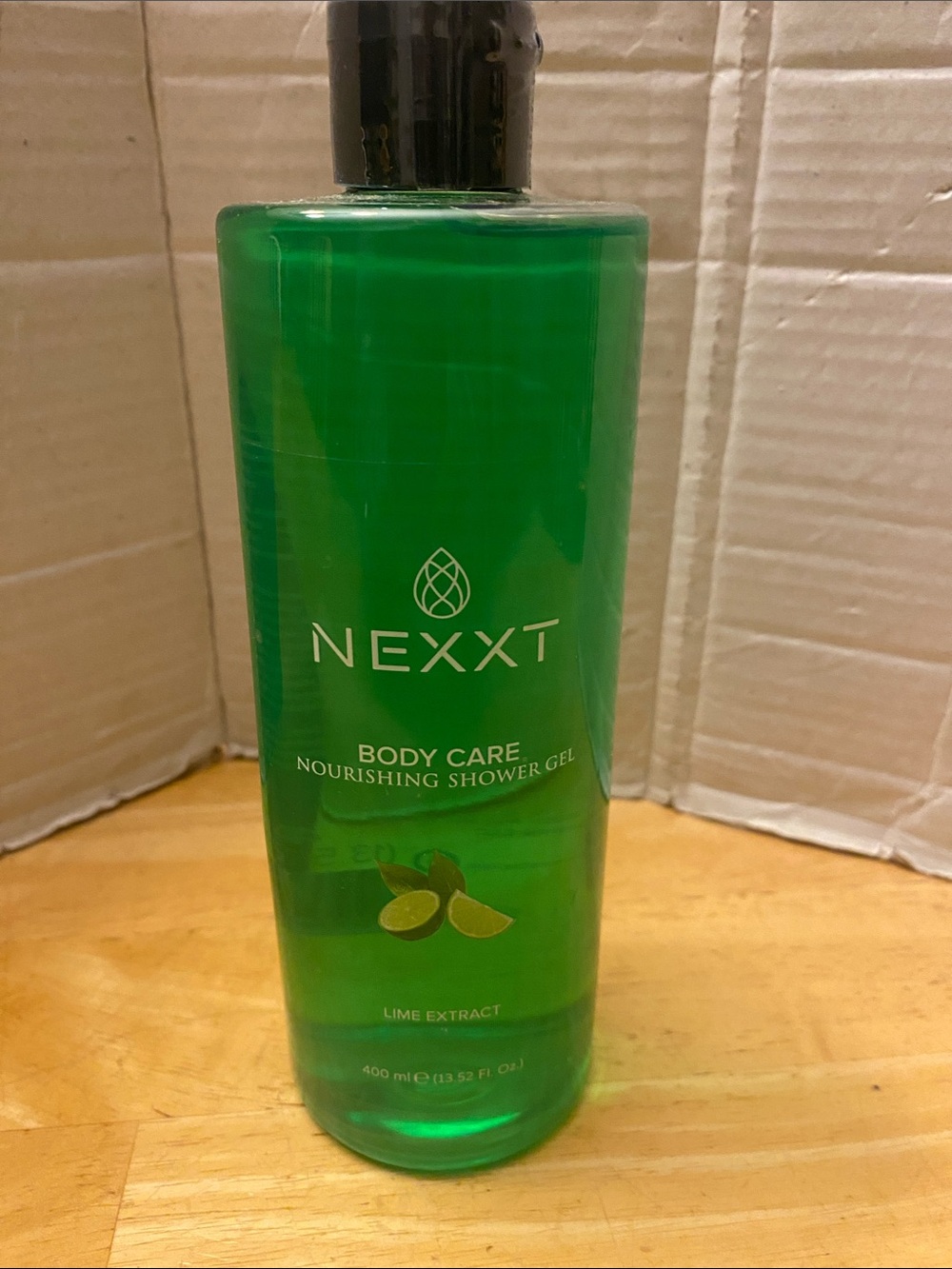 Nexxt lime extract Body Care Nourishing Shower Gel full size 13.52 oz sealed NWT
